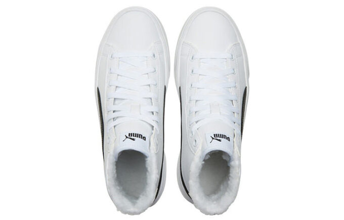 (WMNS) Kaia Mid “Kürk – Beyaz Siyah”