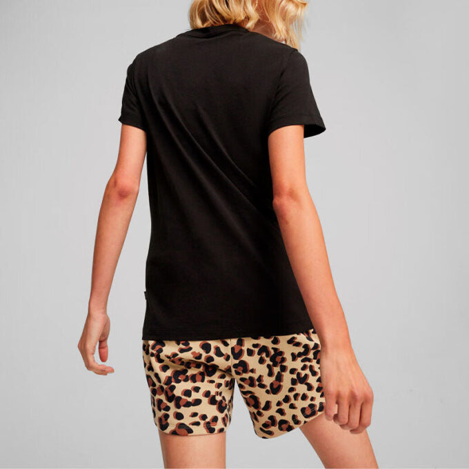 (WMNS) Kamuflaj Logolu Tişört “Siyah”