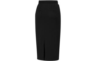 (WMNS) Klasik Bağcıklı Midi Elbise Siyah