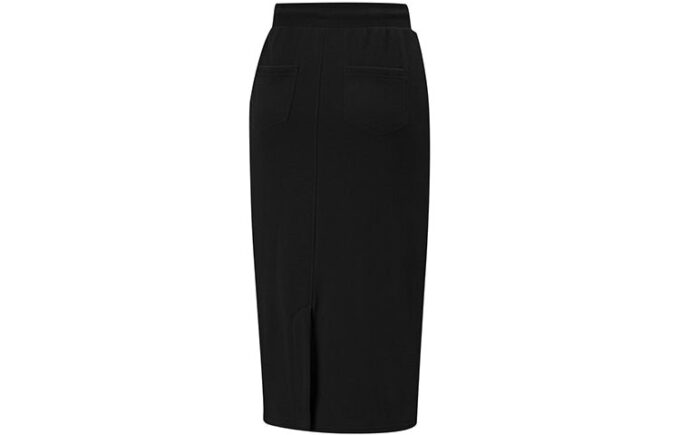 (WMNS) Klasik Bağcıklı Midi Elbise Siyah