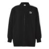(WMNS) Klasik Bomber Logo Baskılı Ceket Siyah