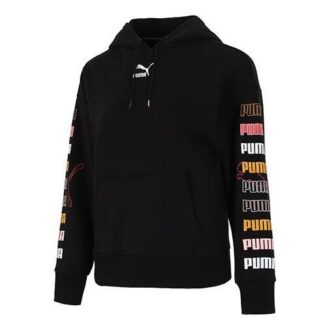 (WMNS) Klasik Grafik Kapüşonlu “Siyah”