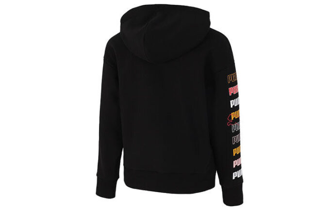 (WMNS) Klasik Grafik Kapüşonlu “Siyah”