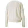 (WMNS) Klasik Logo Baskılı Yuvarlak Yakalı Sweatshirt Fildişi