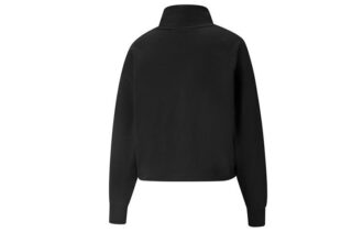 (WMNS) Klasik Logo Nakışlı Sweatshirt Siyah