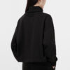 (WMNS) Klasik Logo Nakışlı Sweatshirt Siyah