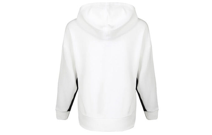 (WMNS) Klasik Logolu Kapüşonlu “Beyaz Siyah”