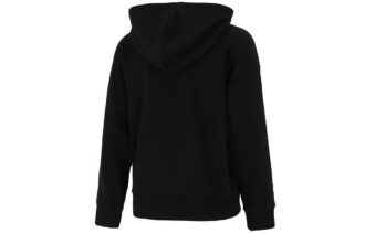 (WMNS) Klasik Logolu Kapüşonlu Sweatshirt “Siyah Beyaz”