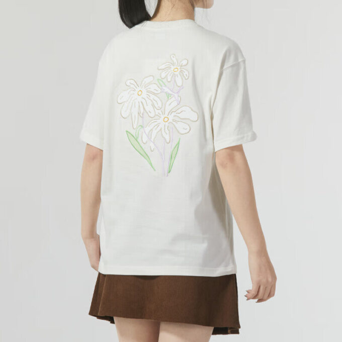 (WMNS) Klasik Pamuklu Tişört “Bej”