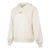 (WMNS) Kışlık Kapüşonlu Sweatshirt Logosu “Bej”