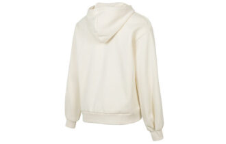 (WMNS) Kışlık Kapüşonlu Sweatshirt Logosu “Bej”