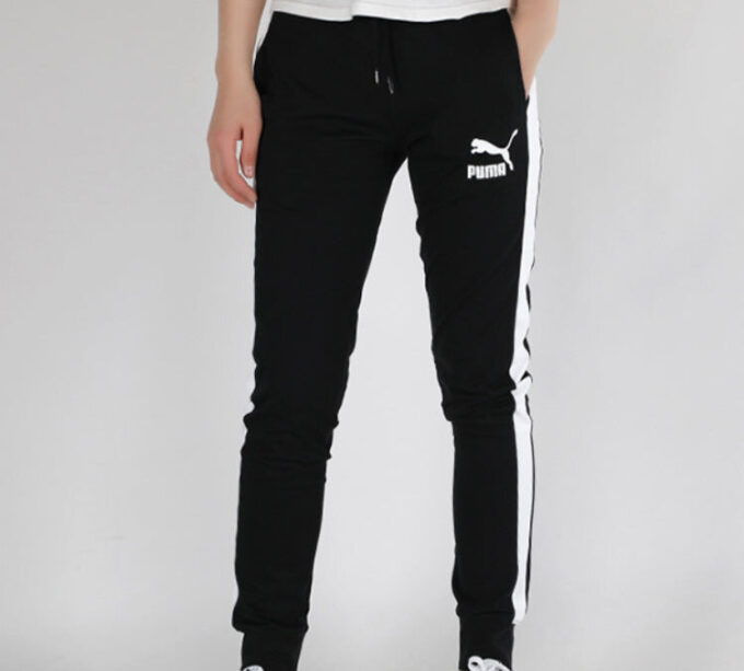 (WMNS) İkonik T7 Eşofman Altı “Siyah”