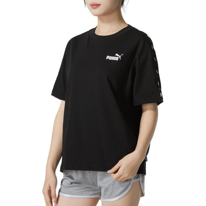 (WMNS) Koşu Spor Giyim Tişörtü “Siyah”
