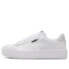 (WMNS) Lily Platform Deri “Beyaz”