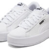 (WMNS) Lily Platform Deri “Beyaz”
