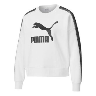 (WMNS) Lüks Yuvarlak Yaka Kazak Beyaz