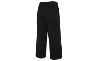 (WMNS) Logo Baskılı Örgü Günlük Pantolon Siyah