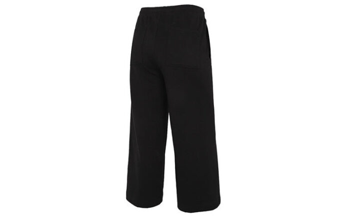 (WMNS) Logo Baskılı Örgü Günlük Pantolon Siyah