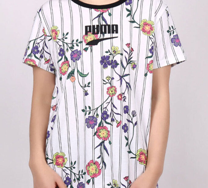 (WMNS) Logo Kısa Kollu Tişört Beyaz