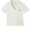 (WMNS) Logo Polo Tişört “Bej Kırmızı”