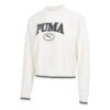 (WMNS) Logo Sweatshirt “Beyaz Siyah”