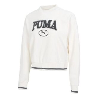 (WMNS) Logo Sweatshirt “Beyaz Siyah”