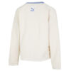 (WMNS) Logo V yaka Sweatshirt “Beyaz”