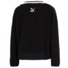 (WMNS) Logo V yaka Sweatshirt “Siyah”