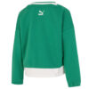 (WMNS) Logo V yaka Sweatshirt “Yeşil”