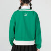 (WMNS) Logo V yaka Sweatshirt “Yeşil”