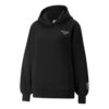 (WMNS) Logo Wellness Club Crew Kapüşonlu Sweatshirt “Siyah”