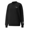 (WMNS) Logo Wellness Club Yuvarlak Yaka Sweatshirt “Siyah”