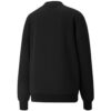(WMNS) Logo Wellness Club Yuvarlak Yaka Sweatshirt “Siyah”