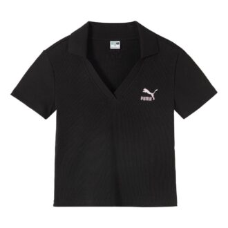 (WMNS) Logolu Polo Tişört “Siyah” (WMNS) Logolu Polo Tişört “Siyah”