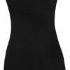 (WMNS) Logolu Ribanalı Elbise “Siyah”