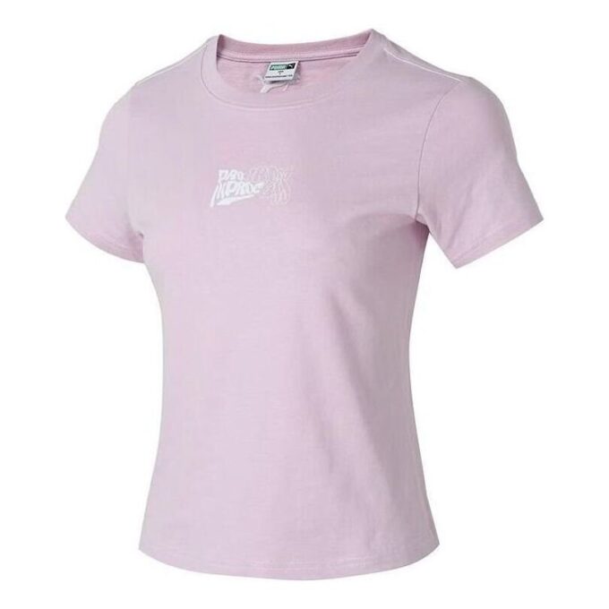 (WMNS) Logolu Tişört “Pembe”