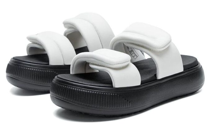 (WMNS) Mayu Şişme Sandaletler “Gri Siyah”
