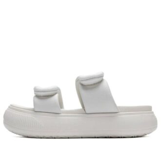(WMNS) Mayu Puffy Slides “Sıcak Beyaz”