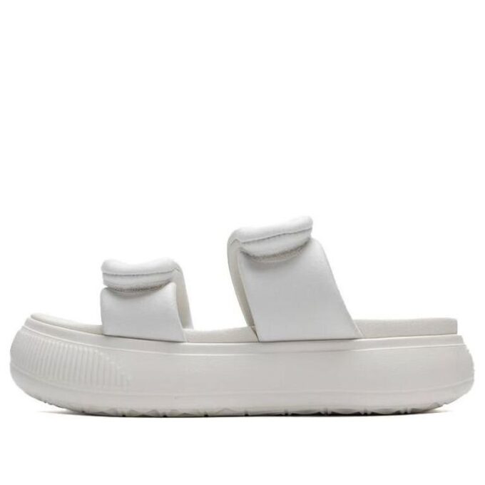 (WMNS) Mayu Puffy Slides “Sıcak Beyaz”