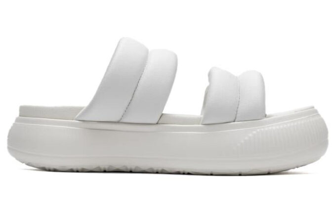(WMNS) Mayu Puffy Slides “Sıcak Beyaz”