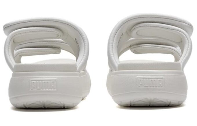 (WMNS) Mayu Puffy Slides “Sıcak Beyaz”