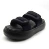 (WMNS) Mayu Puffy Slides “Siyah”