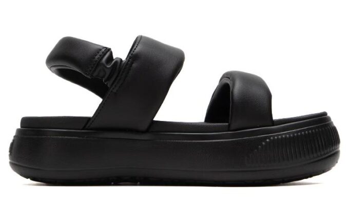 (WMNS) Mayu Puffy Slides “Siyah”