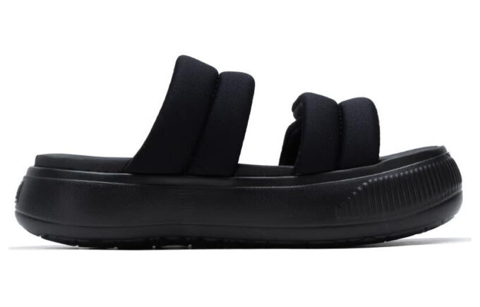 (WMNS) Mayu Puffy Slides “Siyah”