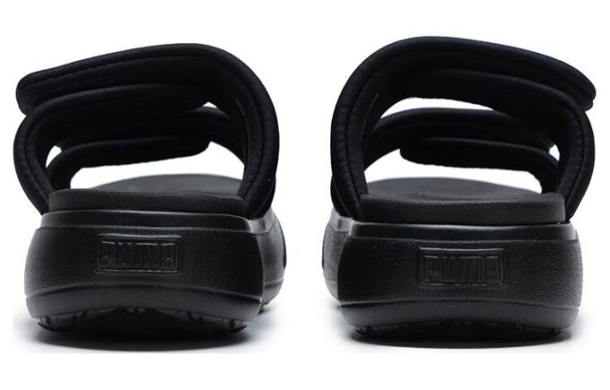 (WMNS) Mayu Puffy Slides “Siyah”