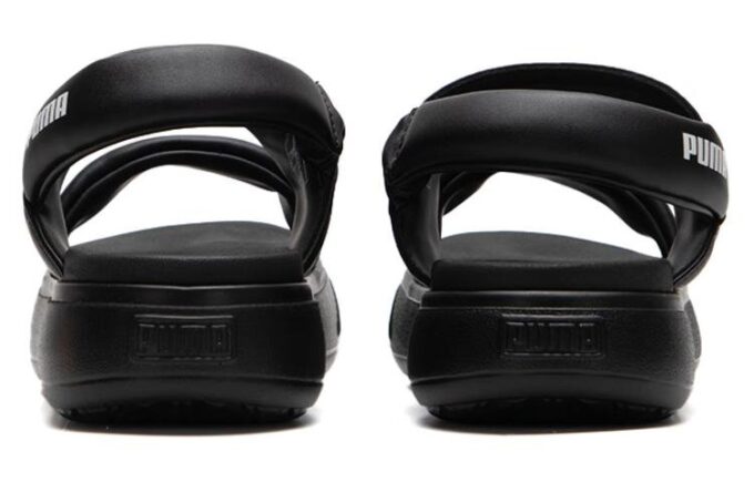 (WMNS) Mayu Puffy Slides “Siyah”
