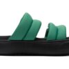 (WMNS) Mayu Puffy Slides “Yeşil Siyah”