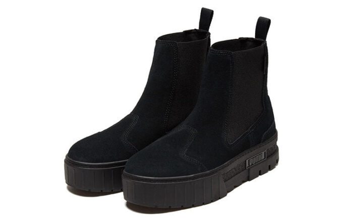 (WMNS) Mayze Chelsea Süet “Üçlü Siyah”