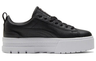 (WMNS) Mayze Lth Iridescent Spor Ayakkabı Siyah/Beyaz