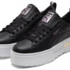 (WMNS) Mayze Lth Iridescent Spor Ayakkabı Siyah/Beyaz